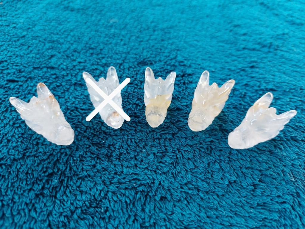 Golden healer draakjes, limoniet kwarts draakjes, Ophalen of Verzenden, Mineraal