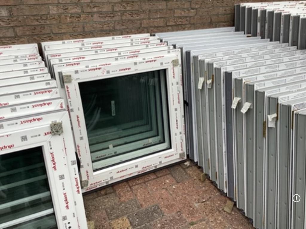 Kunststof kozijnen 80 x 80. Draai kantel raam. Kozijn., Ophalen, Nieuw