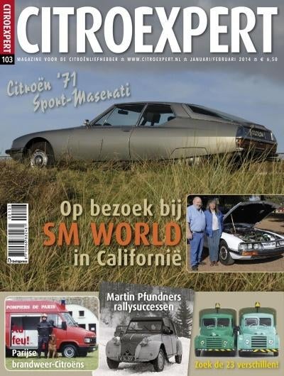 CitroExpert 103 SM World USA, brandweer Citroën, SM, Ophalen of Verzenden, Nieuw, Citroën
