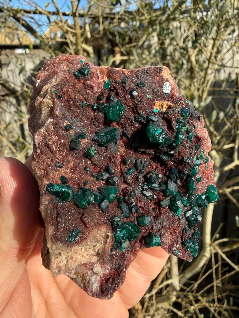 Dioptaas, Verzamelen, Ophalen of Verzenden, Mineraal