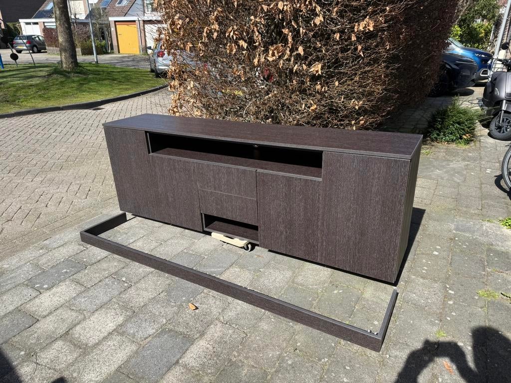 Dressoir - Handgemaakt door interieurbouwer, Ophalen, Zo goed als nieuw, 25 tot 50 cm, 200 cm of meer