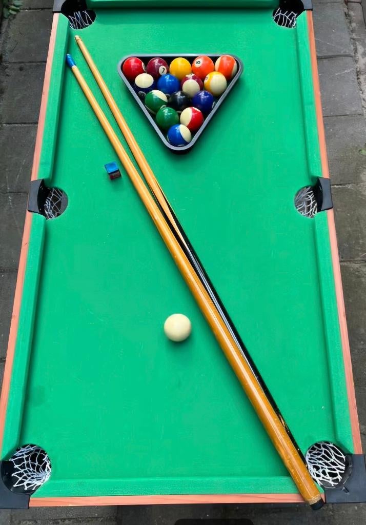poolbiljart voor kinderen, Ophalen, Zo goed als nieuw, Pooltafel