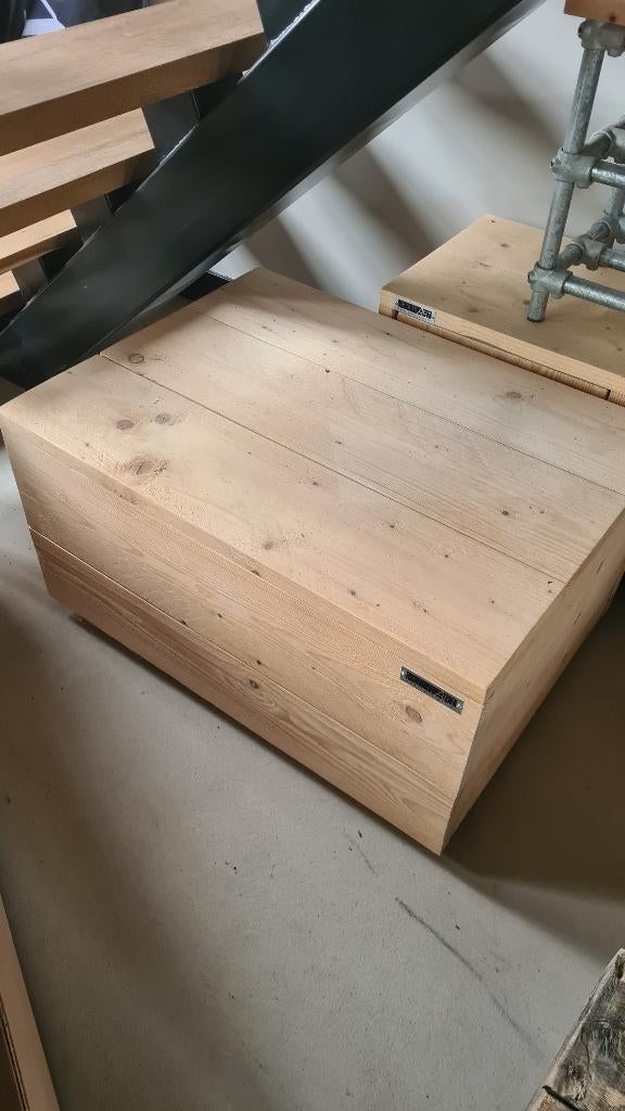 Salontafel blok OUTLET, Overige materialen, 100 tot 150 cm, Info@hout-art.nl, Nieuw