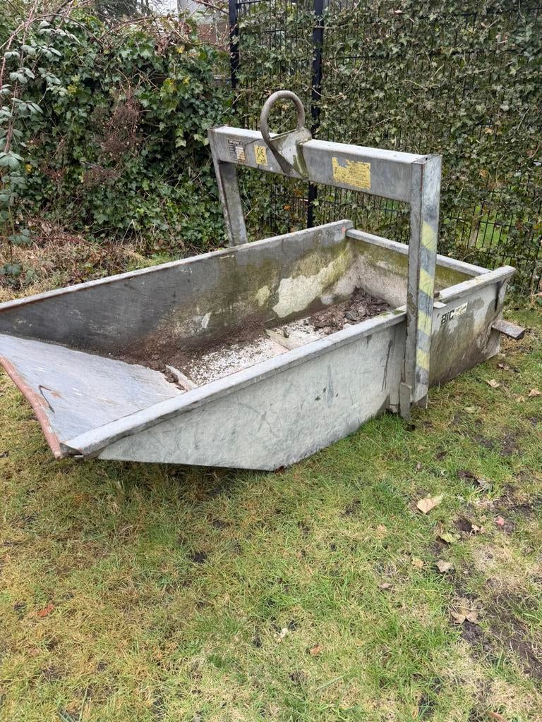 Hijs/kantel bak hijskraan, Ophalen of Verzenden