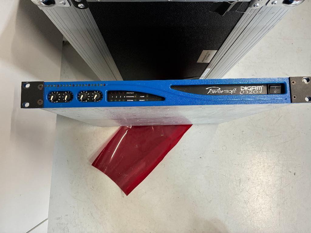 powersoft Q3204 versterker 4x 800W, Ophalen, Gebruikt, 120 watt of meer, Overige merken
