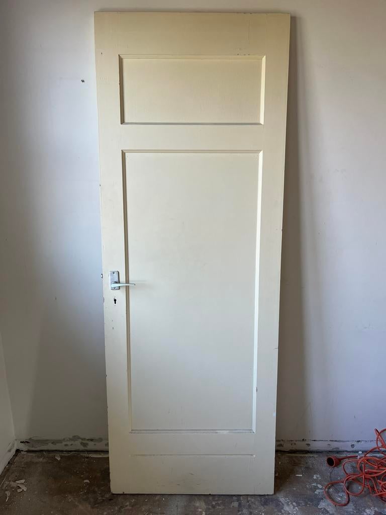 Jaren 50’ paneeldeuren, Doe-het-zelf en Verbouw, Deuren en Horren, Ophalen, Gebruikt, 80 tot 100 cm, Binnendeur