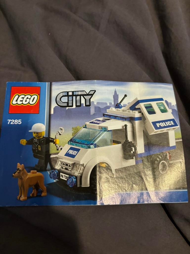 Lego City 7285 - Politieauto, Ophalen of Verzenden, Gebruikt, Complete set, Lego