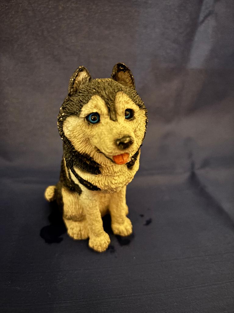 Honden beeld Husky hond beeldje, Ophalen, Gebruikt, Dier