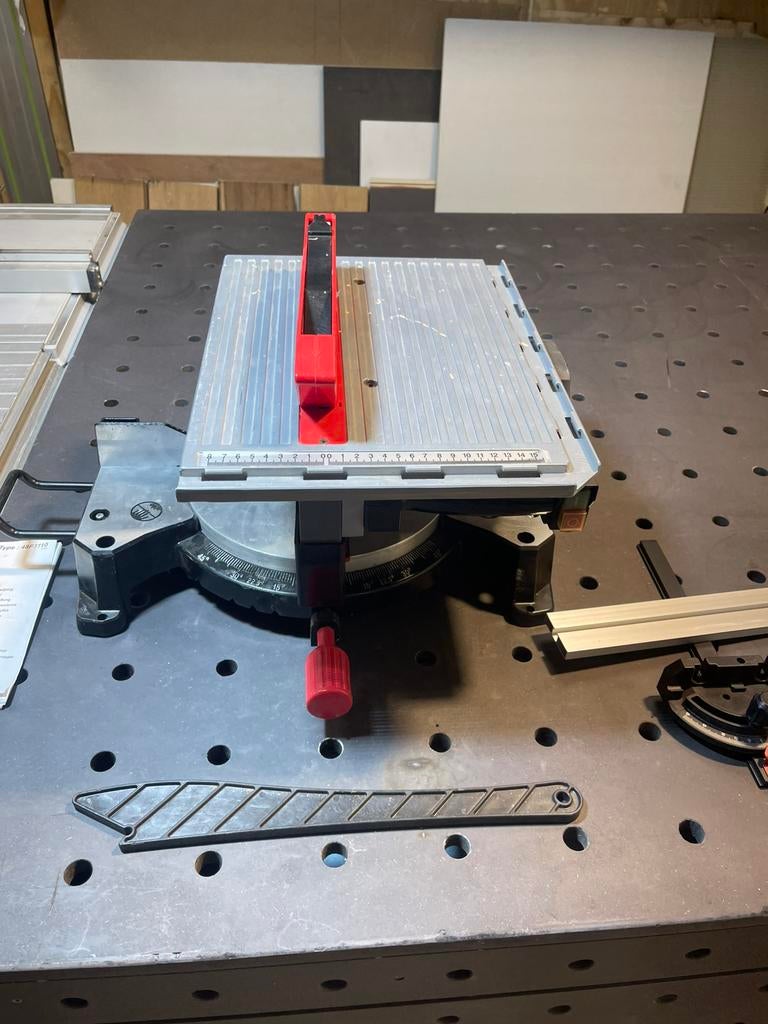 Te koop Skill afkortzaag / zaagtafel, Ophalen, Gebruikt, Afkortzaag, 30 tot 70 mm