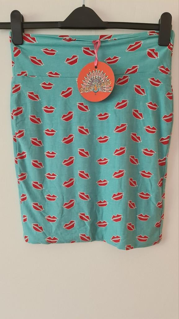 Nieuw kort rokje mint S 36 Bakery Ladies mondjes lippen, Kleding | Dames, Nieuw, Ophalen of Verzenden, Bakery Ladies, Maat 36 (S)