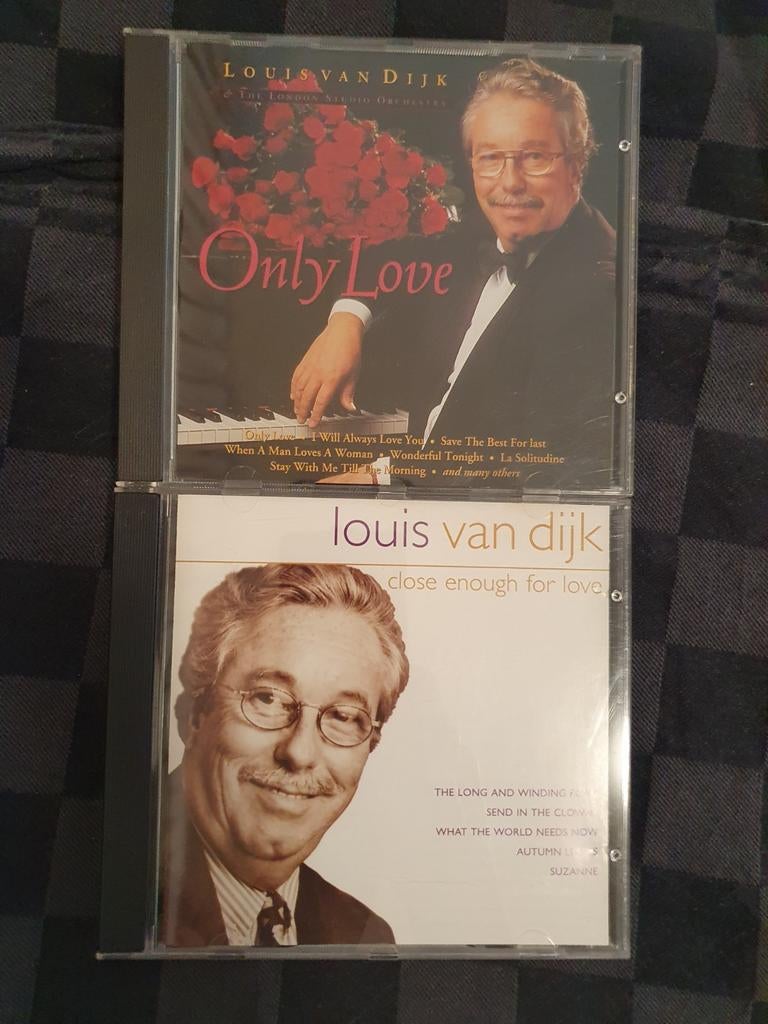 Louis van dijk 2 cd's voor 3 euro partij collectie cd, Verzenden, 1980 tot heden, Gebruikt, Jazz