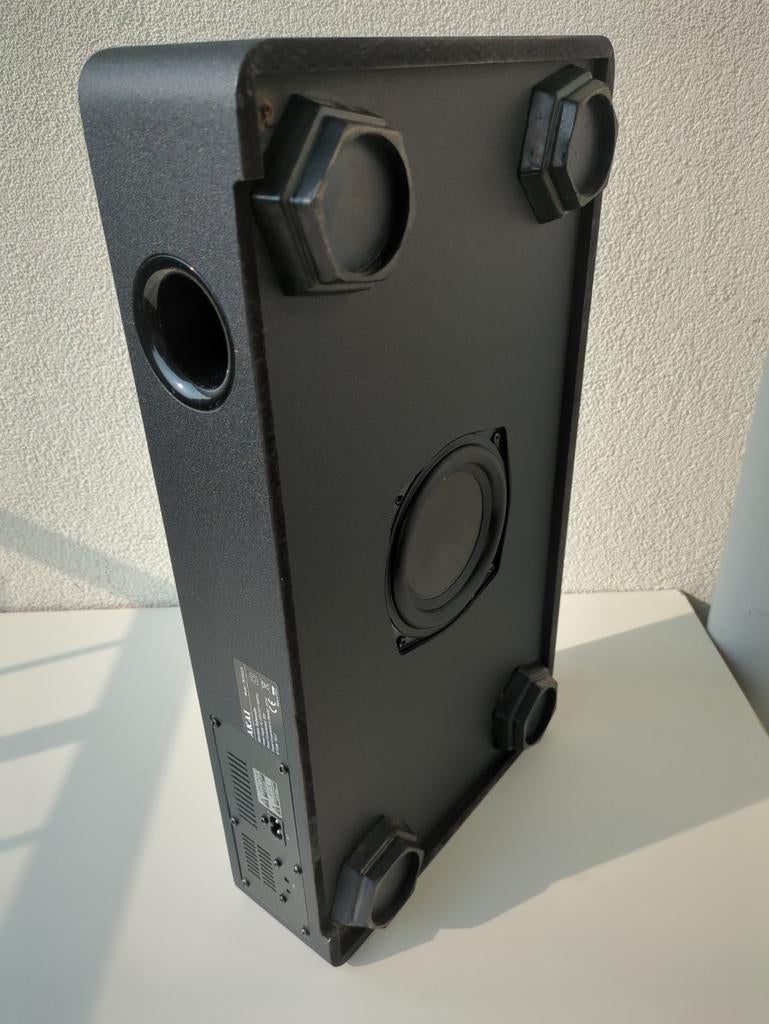 Akai Subwoofer - Krachtige Bass voor Thuisbioscoop, Overige merken, Subwoofer, Ophalen of Verzenden, Zo goed als nieuw