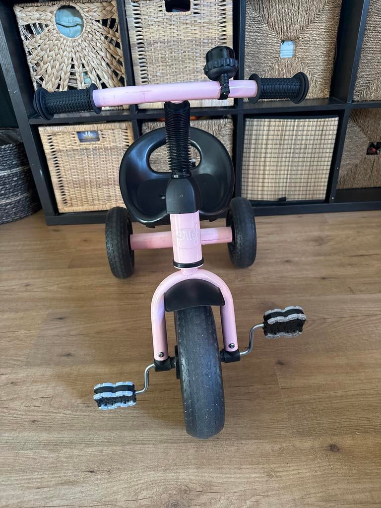 Billy driewieler roze met zwart, Ophalen, Gebruikt