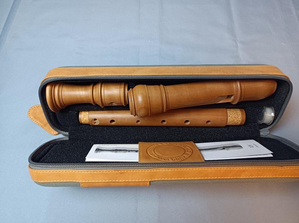 Küng Alt Blokfluit met origineel etui, Muziek en Instrumenten, Blaasinstrumenten | Blokfluiten, Ophalen of Verzenden, Gebruikt