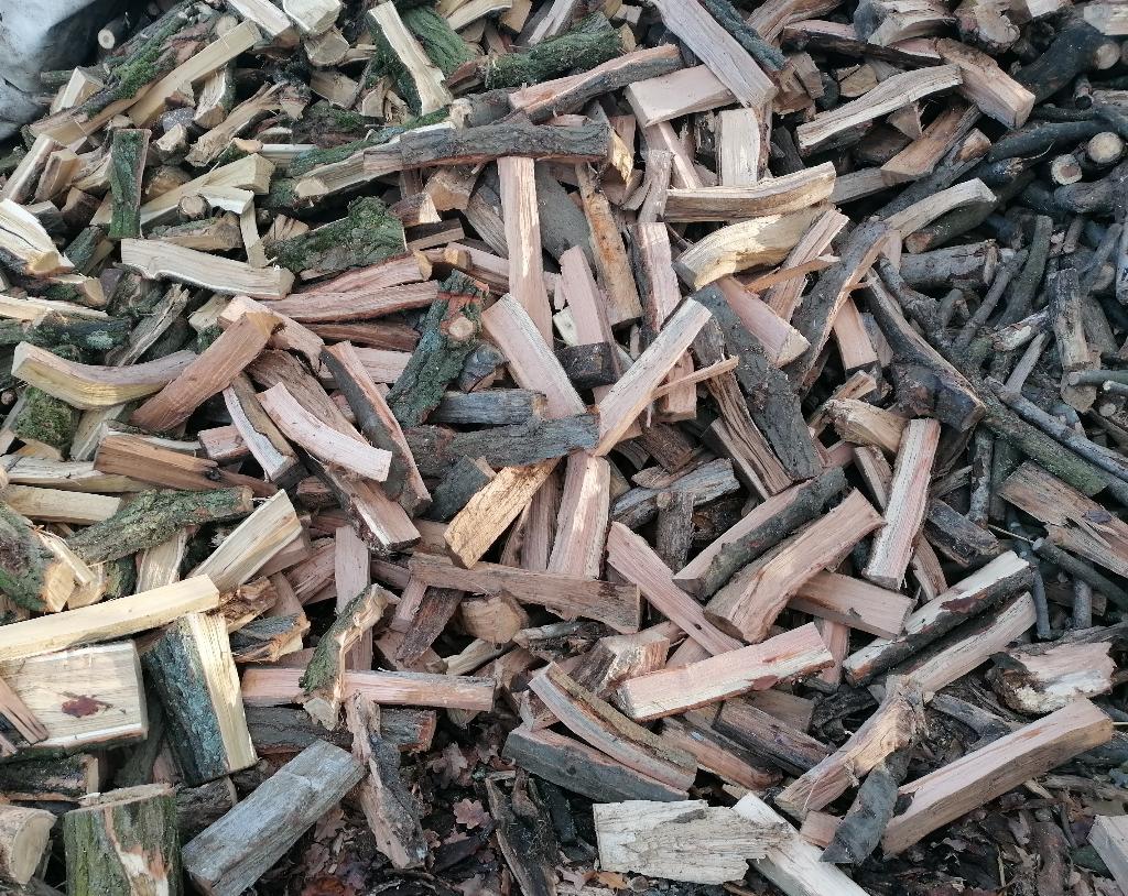 Droog brandhout eik en beuk aan huis geleverd, 3 tot 6 m³, Verzenden, Overige houtsoorten, Blokken