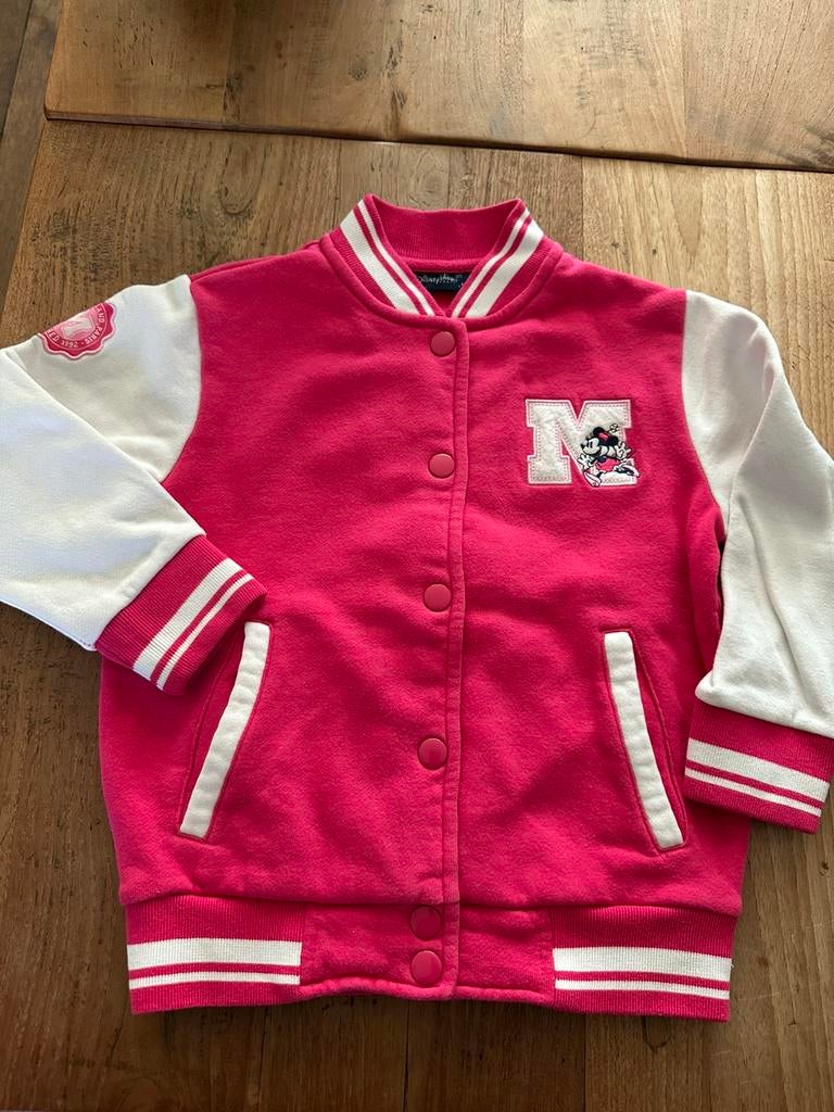 Minnie mousse jasje Disneyland Parijs 6 jaar, Ophalen of Verzenden, Zo goed als nieuw, Meisje, Jas