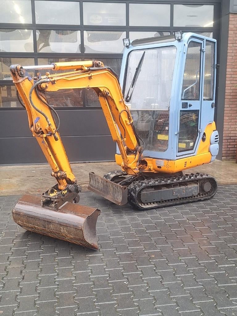 Minigraver Hitachi AX15-2, Ophalen, Graafmachine