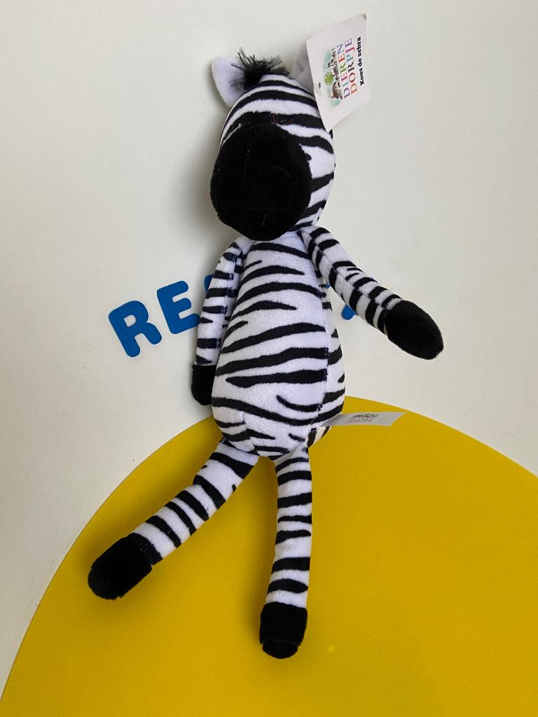 819 Dierendorpje Koos de zebra, Ophalen of Verzenden, Nieuw, Overige typen