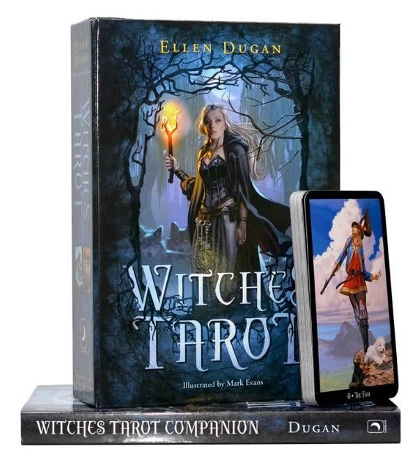 Ellen Dugan - Witches Tarot Nu € 24,95 Engels TALIG € 24,95, Tarot of Kaarten leggen, Overige typen, Nieuw, Ophalen of Verzenden
