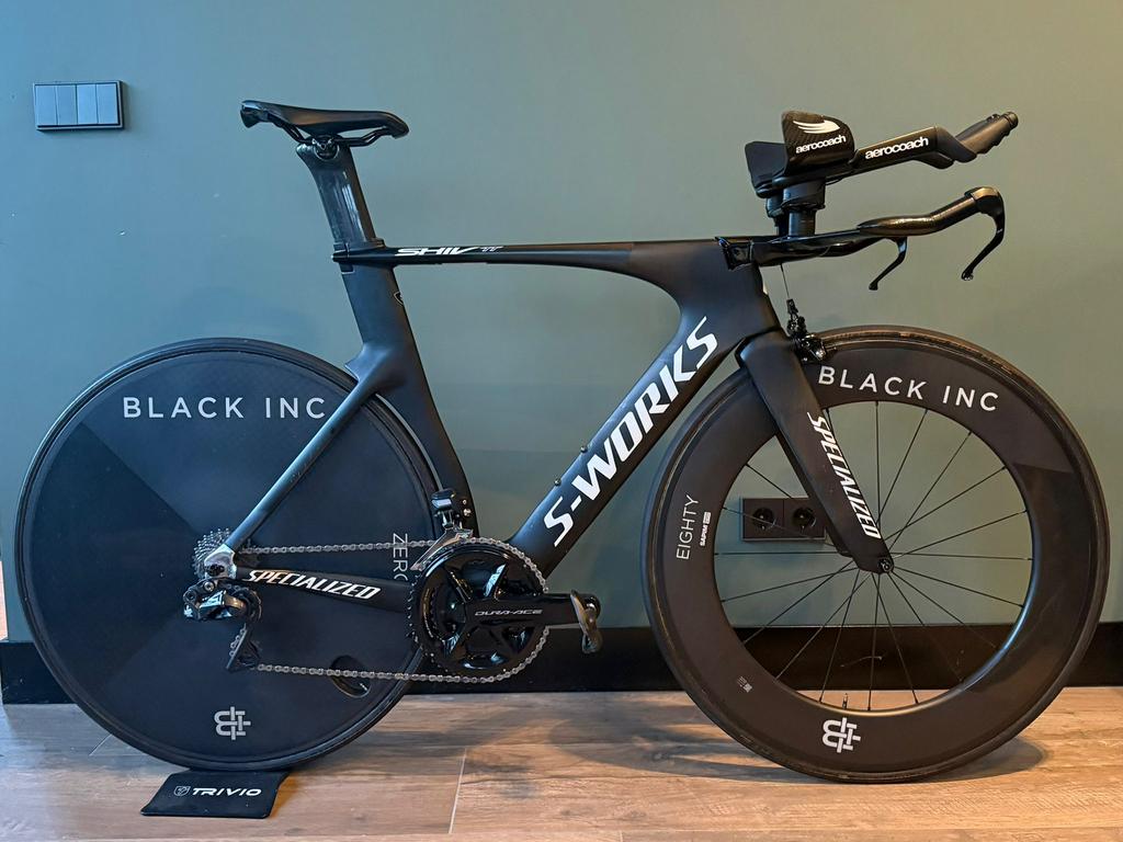 S-Works Shiv TT/triathlon fiets maat S, Fietsen en Brommers, Fietsen | Racefietsen, Ophalen, Zo goed als nieuw, Carbon, Meer dan 20 versnellingen