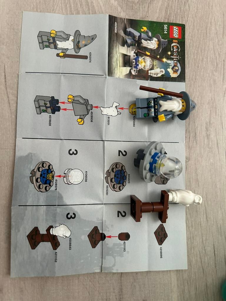 Lego 5614, Ophalen, Zo goed als nieuw