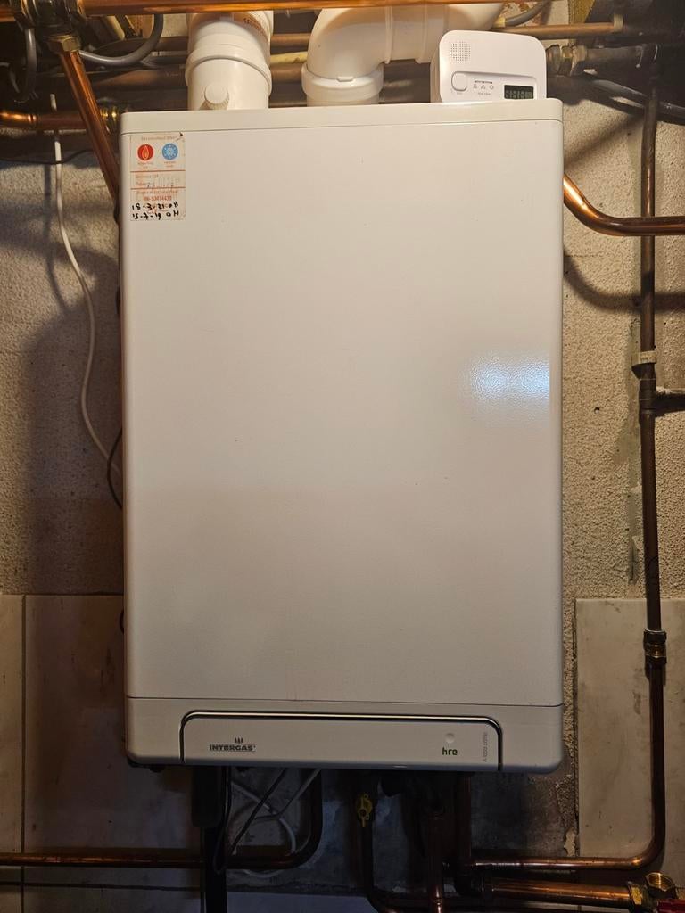 Intergas hre 28/24 A, Ophalen, 30 tot 80 cm, Gebruikt, Hoog rendement (Hr)