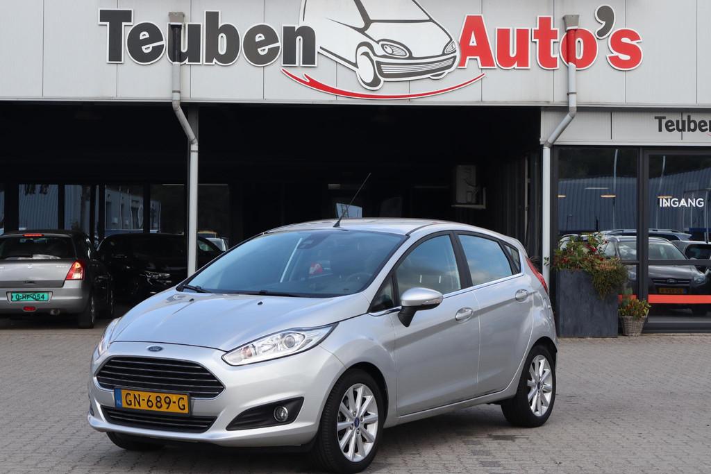 Ford Fiesta 1.0 EcoBoost Titanium Navigatie, Climate control, Voorwielaandrijving, Euro 6, 23 km/l, Origineel Nederlands