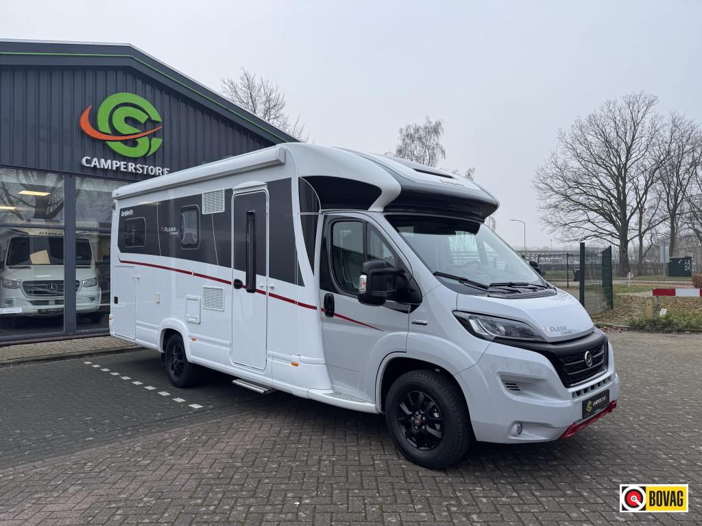 Dethleffs Pulse Classic T 7051 - Levelsysteem, Ringverwarming, Fiat, 7 tot 8 meter, Bedrijf