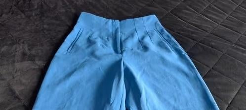 Zara Broek, Blauw, Maat 42/44 (L), Nieuw, Ophalen of Verzenden