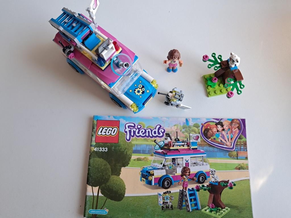 Lego Friends 41333 Campervan met Mia en hond, Ophalen