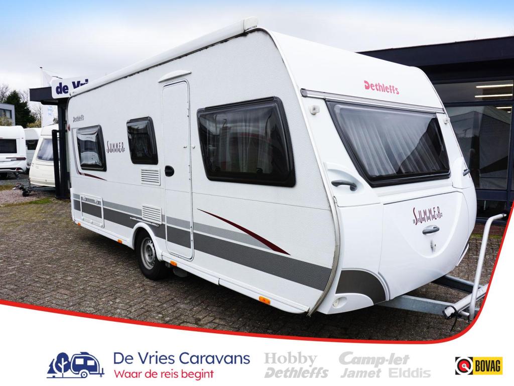 Dethleffs Summer Edition 510 RE Enkele bedden!Mover!Cass., Caravans en Kamperen, Rondzit, Dethleffs, 5 tot 6 meter, Overige typen