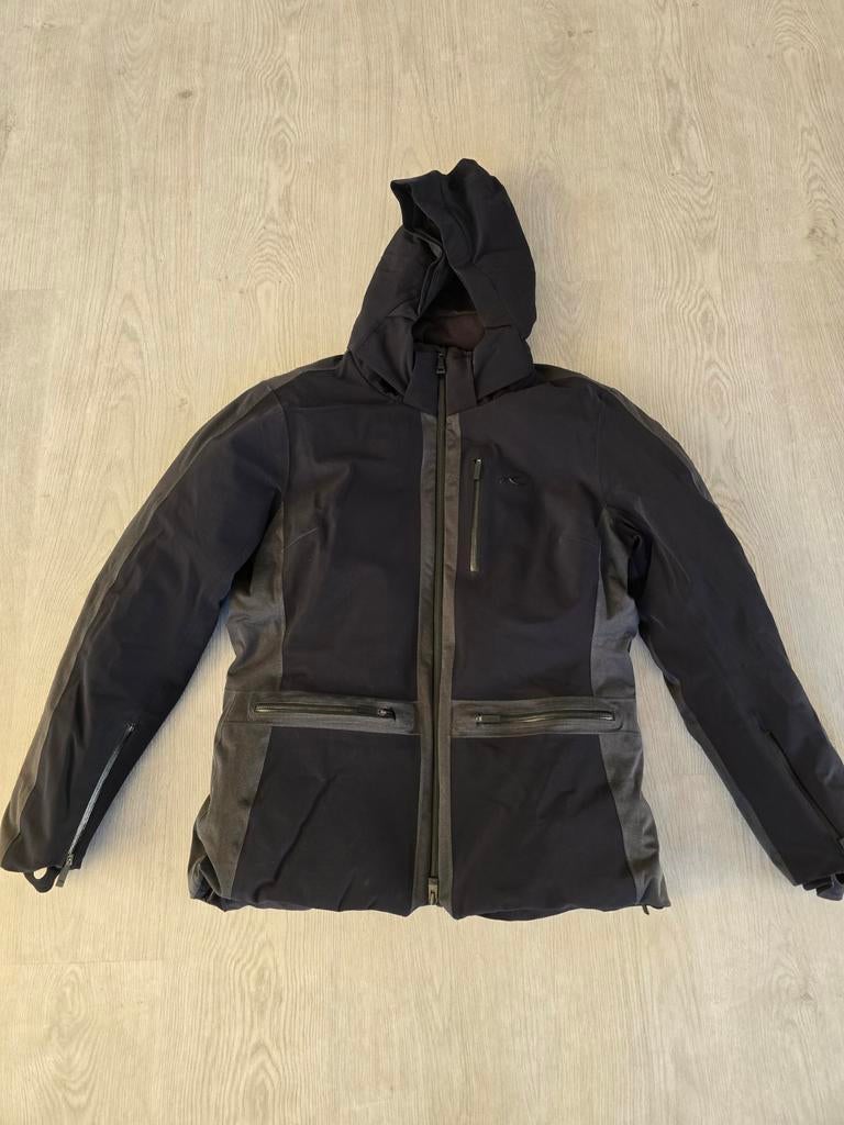 Ski jas Kjus Nuna dames, maat 40, gevoerd, zo goed als nieuw, Maat 38/40 (M), Kjus, Zwart, Ophalen of Verzenden