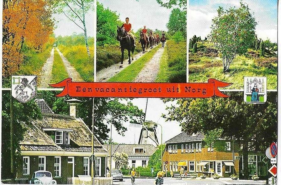 Norg, Ophalen of Verzenden, 1960 tot 1980, Gelopen, Drenthe