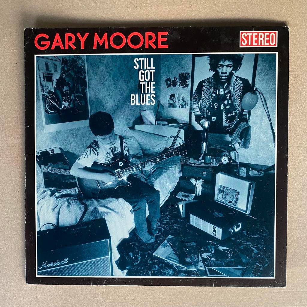 Lp - Gary moore - still got the blues, Ophalen of Verzenden, Zo goed als nieuw, 12 inch, Poprock