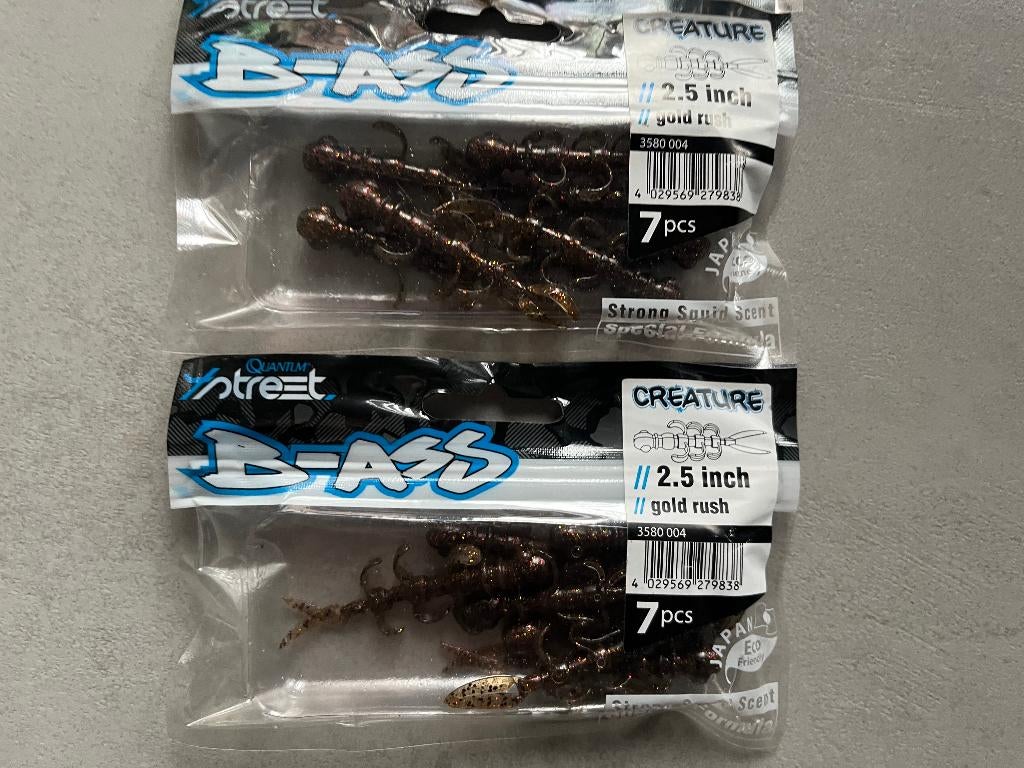 adv 206 / NIEUW mixset 3 pakjes shads QUANTUM, Ophalen of Verzenden, Nieuw, Overige typen