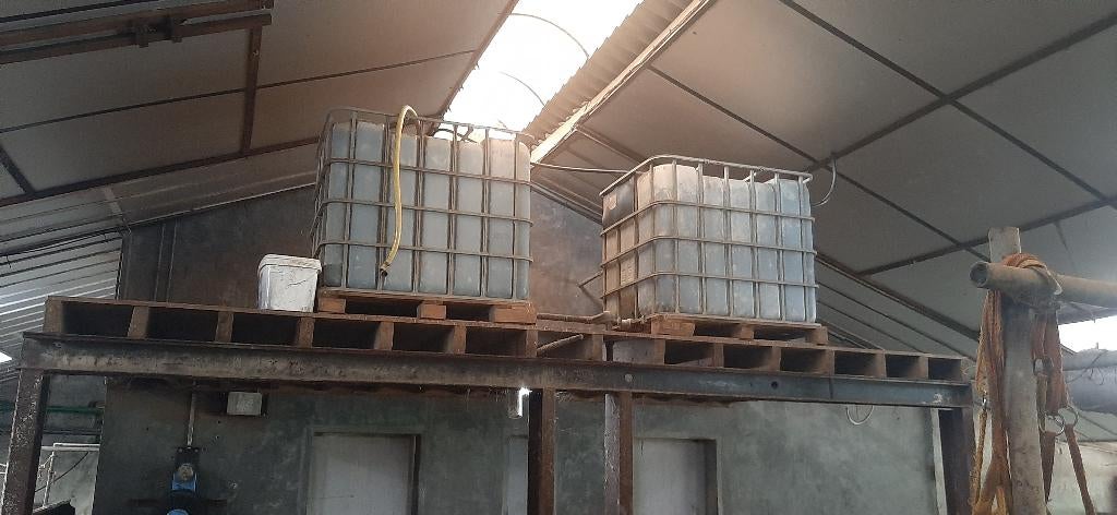 IBC waterbakken 2 stuks, Dieren en Toebehoren, Stalling en Weidegang