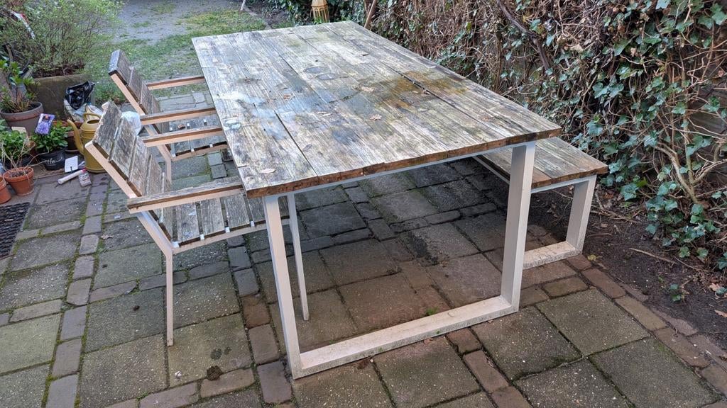 Tuinset, Ophalen, Gebruikt