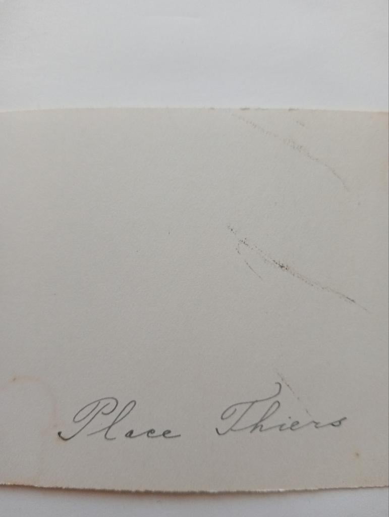 Nancy Place Thiers jaren 20-40, Verzamelen, Ophalen of Verzenden, Voor 1940, Gebruikt