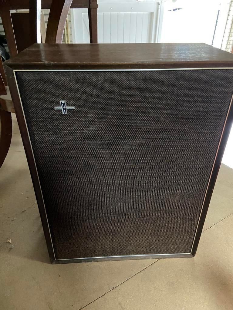 Philips vintage luidsprekers 22rh427, Ophalen, Philips, Zo goed als nieuw, Minder dan 60 watt