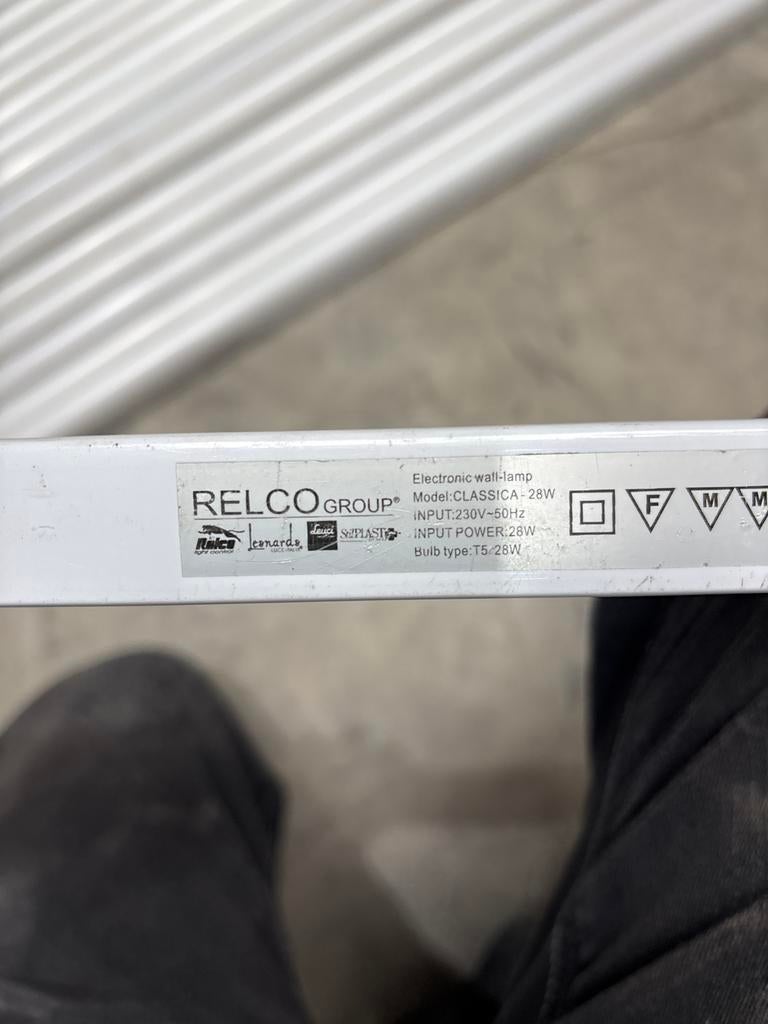 RELCO GROUP CLASSICA 28W TL-lampen (partij), Ophalen of Verzenden, Gebruikt, Metaal