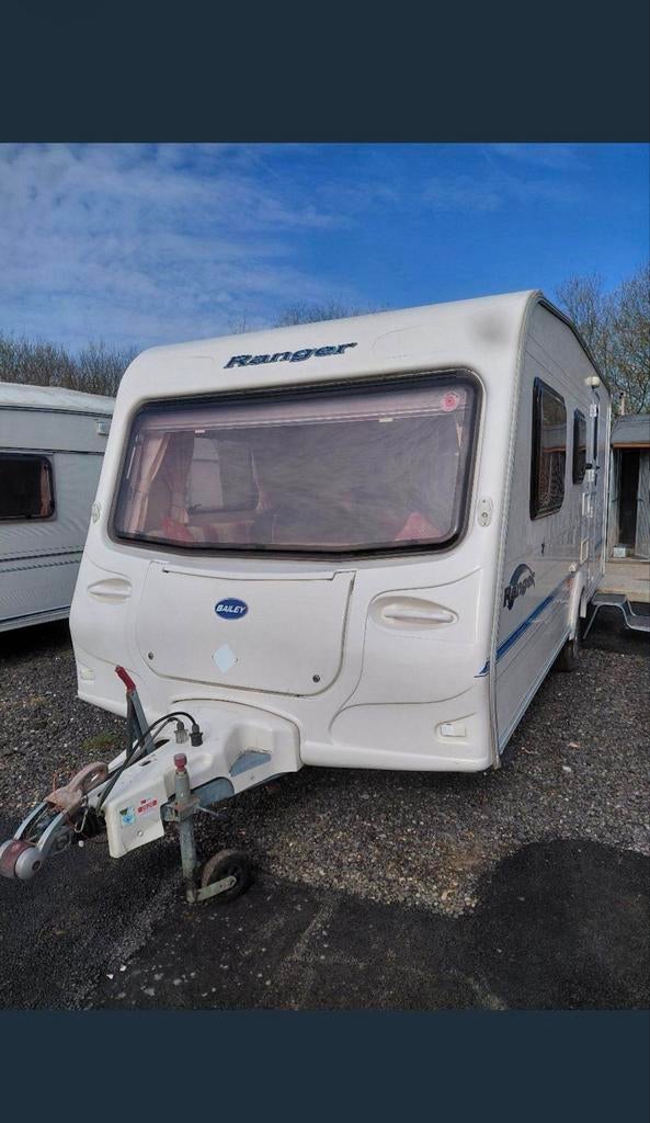Bailey Ranger 500/5 - Compacte en complete caravan, Caravans en Kamperen, Overige merken, Particulier, 4 tot 5 meter, Gascomfoor