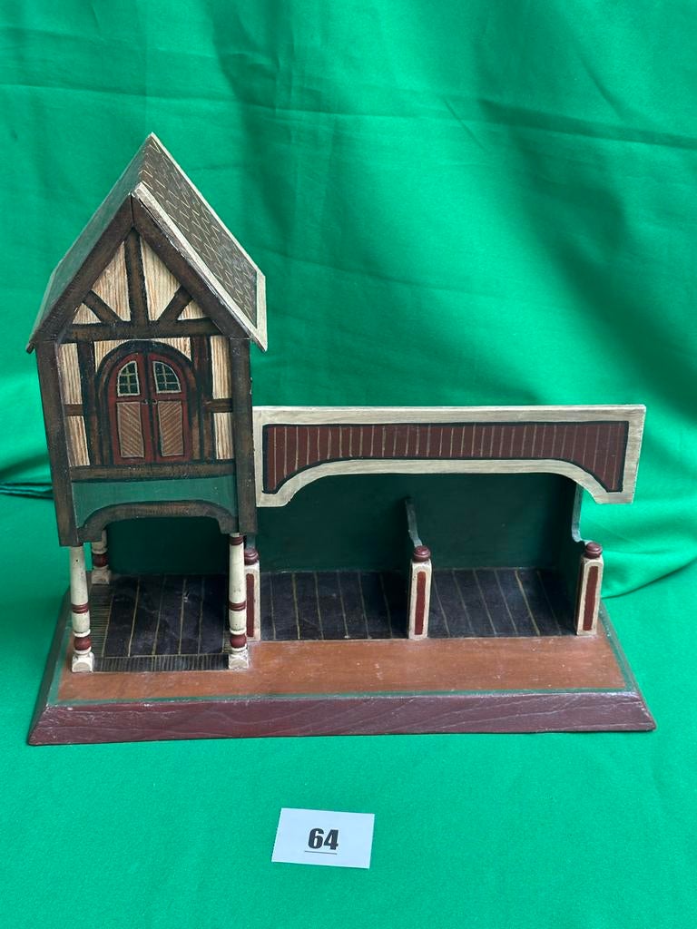 64- Handgemaakte paardenstal met boxen - Zweden 1992, Ophalen of Verzenden