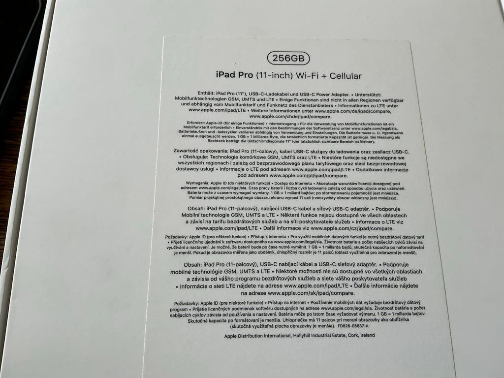 Apple iPad Pro, Computers en Software, Apple iPads, Nieuw, Overige modellen, 10 inch, Grijs, Ophalen of Verzenden