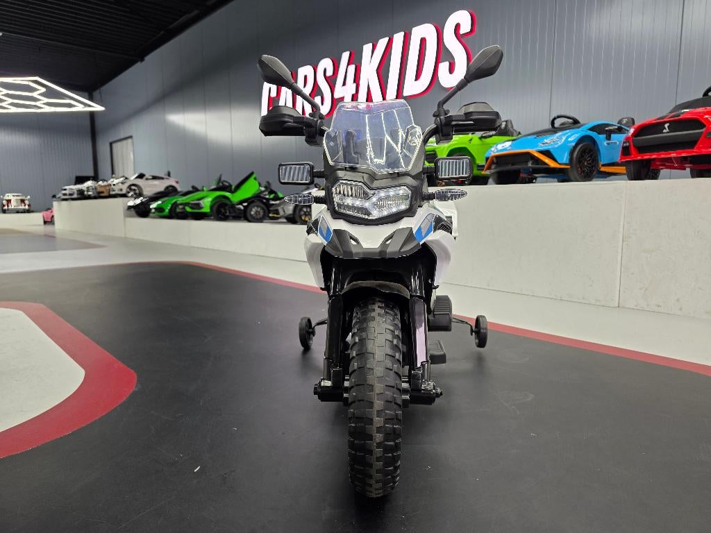 Kindermotor BMW F850 politie - rubberen banden - verlichting, Ophalen of Verzenden, Nieuw