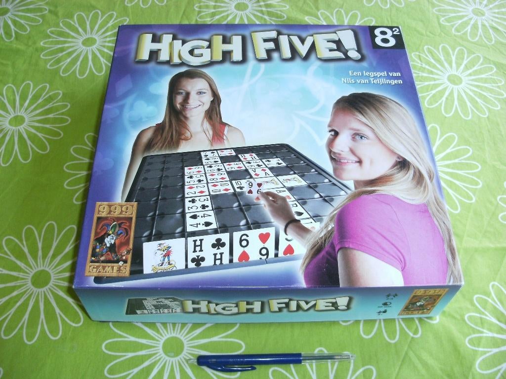 High Five bordspel - Een legspel van Nils van Teijlingen, Een of twee spelers, Ophalen of Verzenden, Zo goed als nieuw