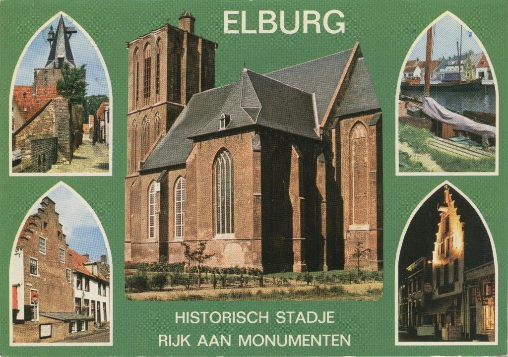 Elburg Historisch Stadje, Verzenden, 1980 tot heden, Gelopen, Gelderland