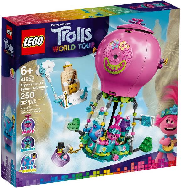 Lego Trolls 41252 Luchtballonnen avontuur, Ophalen of Verzenden, Nieuw, Complete set, Lego