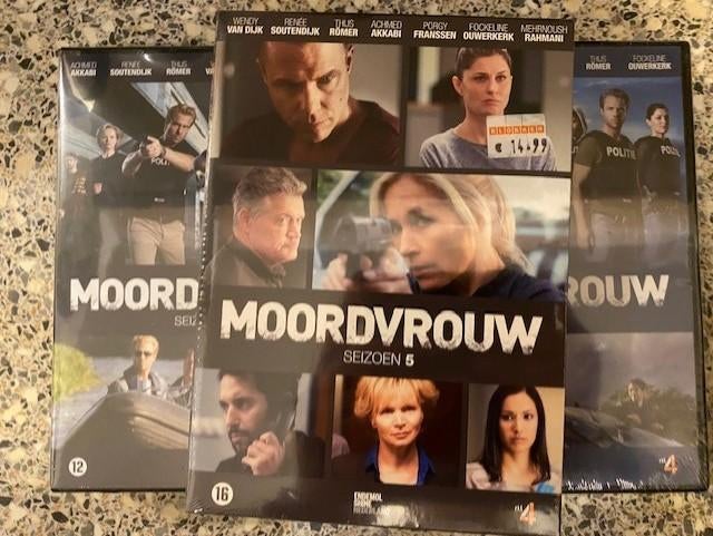Moordvrouw Seizoen 1 t/m 5, Cd's en Dvd's, Dvd's | Tv en Series, Alle leeftijden, Boxset, Ophalen of Verzenden, Zo goed als nieuw