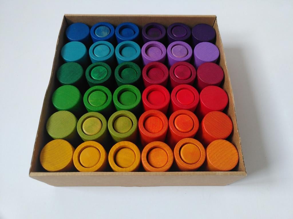 Te huur: Grapat LoLa set - Houten speelgoed open-ended spel, Grapat, Zo goed als nieuw, Ophalen, Info@grapat.eu