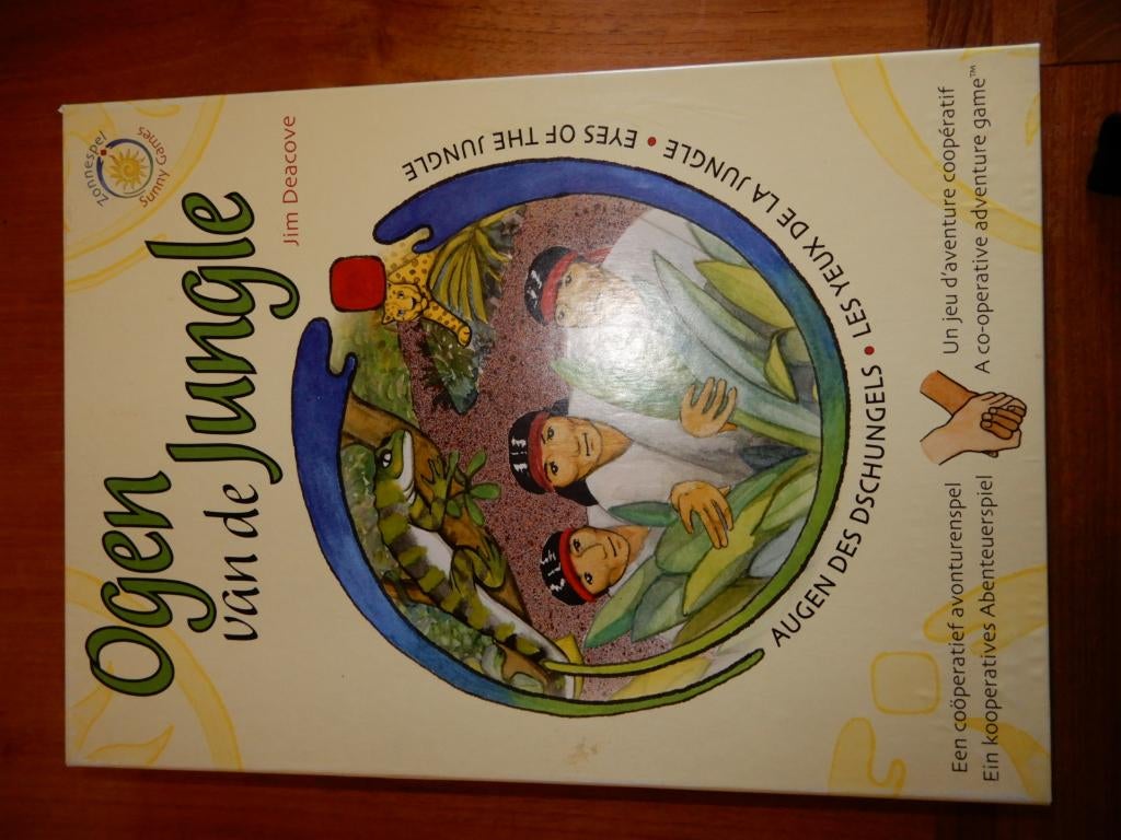 NIEUW Zonnespel Ogen van de jungle coöperatief bordspel, Vijf spelers of meer, Verzenden, Nieuw, Sunny Games